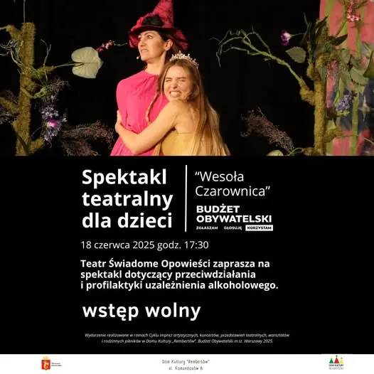 "Wesoła Czarownica" | Spektakl dla dzieci