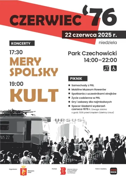 Czerwiec 76: piknik i koncerty w Parku Czechowickim