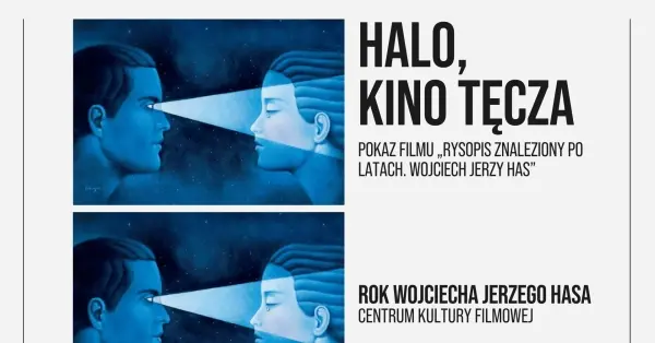 HALO, KINO TĘCZA | Pokaz filmu „Rysopis znaleziony po latach. Wojciech Jerzy Has” | ROK W. J. HASA
