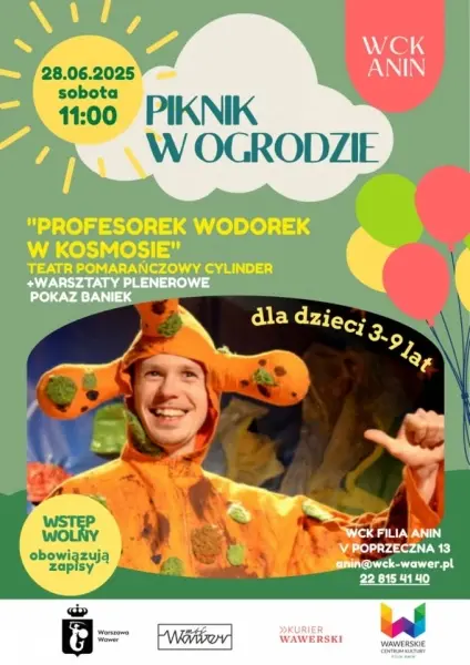 Profesorek Wodorek w kosmosie. Spektakl dla dzieci