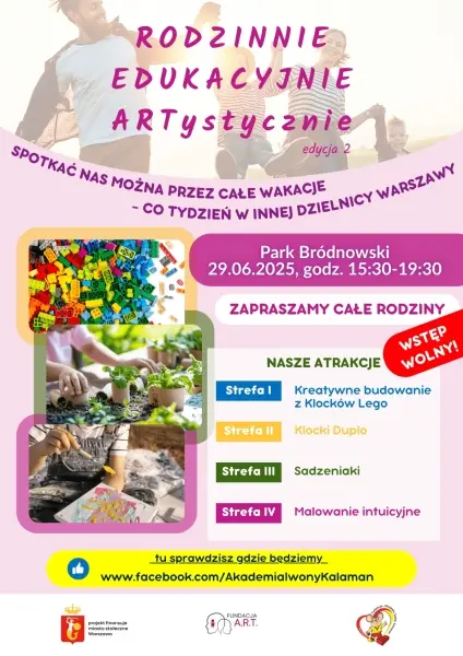 Rodzinnie, Edukacyjnie i ARTystycznie – piknik na Targówku