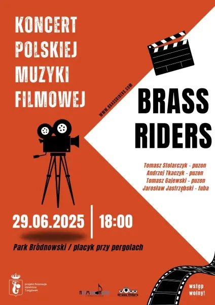 Polska muzyka filmowa - koncert kwartetu Brass Riders