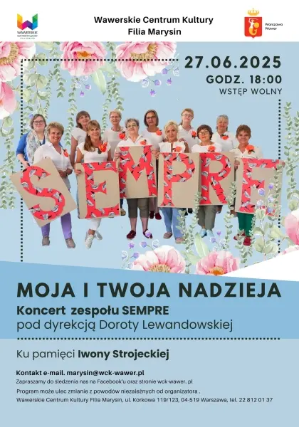 Moja i twoja nadzieja | Koncert zespołu SEMPRE