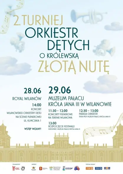 II TURNIEJ ORKIESTR DĘTYCH O KRÓLEWSKĄ ZŁOTĄ NUTĘ 