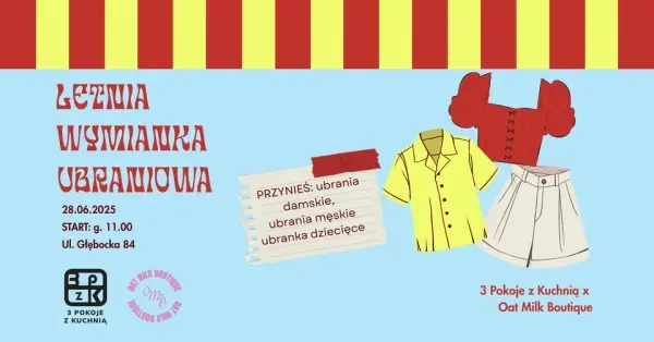 Letnia Wymianka Ubraniowa w 3 pokojach