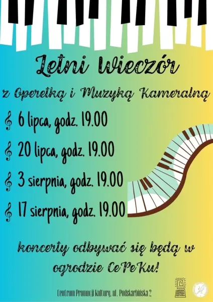Letni Wieczór z Operetką i Muzyką Kameralną