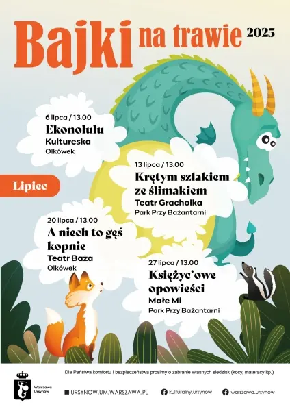Bajki na trawie na Ursynowie | Ekonolulu