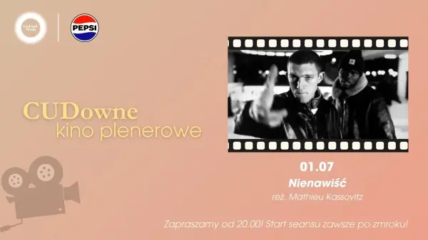CUDowne Kino Plenerowe | "Nienawiść"