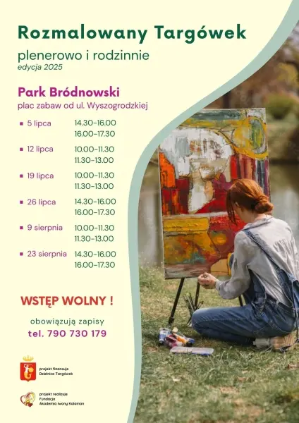 Rozmalowany Targówek - plenerowo i rodzinnie