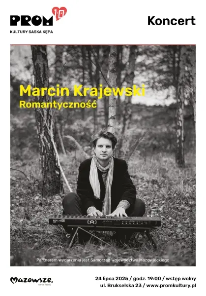 Koncert „Romantyczność” – pianista Marcin Krajewski