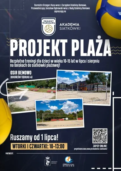 Projekt Plaża | Akademia Siatkówki