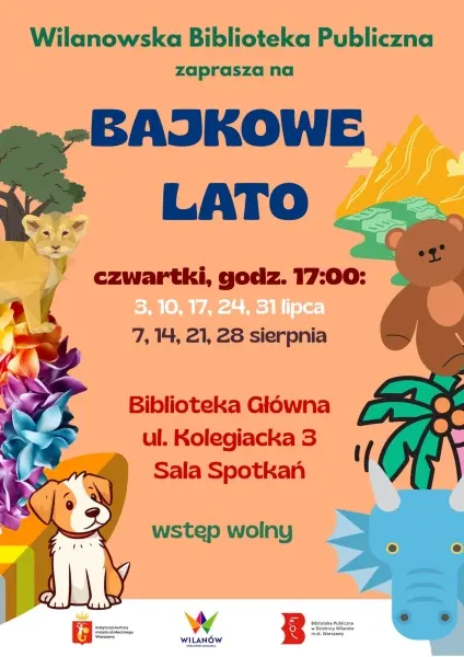 Bajkowe Lato | Seanse filmowe dla dzieci