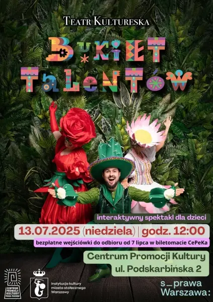 "Bukiet Talentów” | Interaktywny spektakl dla dzieci