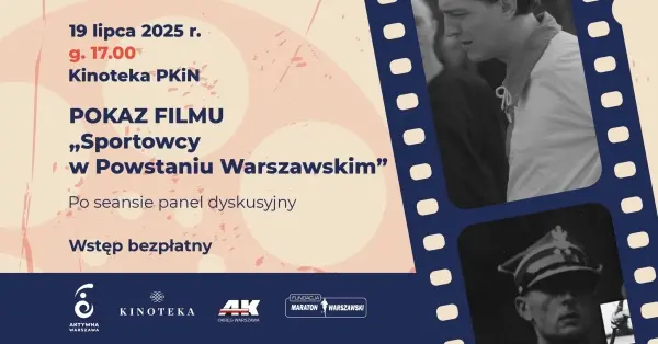 Pokaz filmu "Sportowcy w Powstaniu Warszawskim"