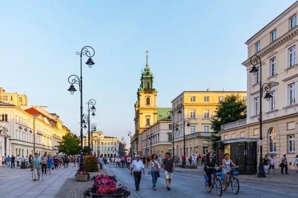 Poranny spacer po Krakowskim Przedmieściu