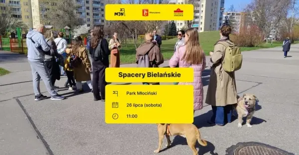 Spacery Bielańskie - Park Młociński