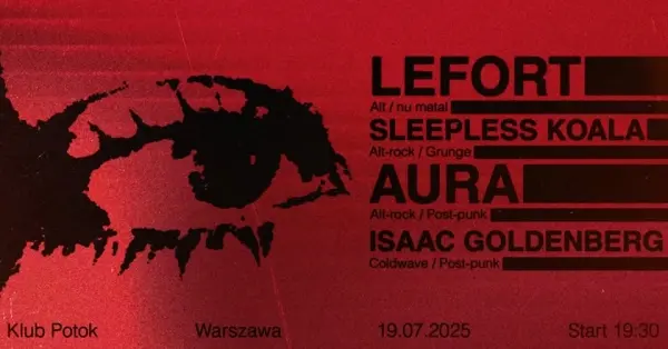 AURA + ISAAC GOLDENBERG + SLEEPLESS KOALA + LEFORT
