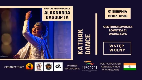 Kathak jako Opowieść. Recital Alaknandy Dasgupty // Kathak as Storytelling – The Art of Alaknanda Dasgupta