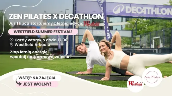 Darmowy pilates i joga z Zen Pilates w Decathlon Arkadia