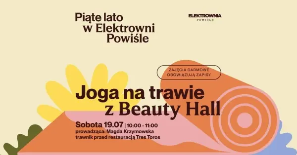 JOGA NA TRAWIE Z BEAUTY HALL
