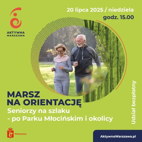 Marsz na orientację po Parku Młocińskim i okolicy