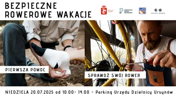 Bezpieczne Rowerowe Wakacje na Ursynowie