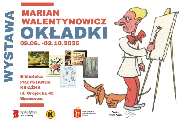 Marian Walentynowicz - wystawa okładek książek