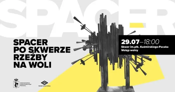 Spacer po Skwerze Rzeźby na Woli