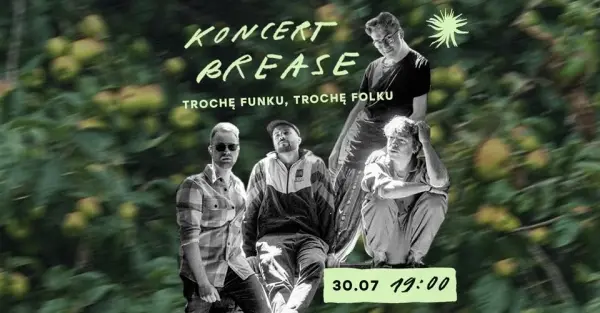 Trochę folku, trochę funku | koncert Brease na Sadach