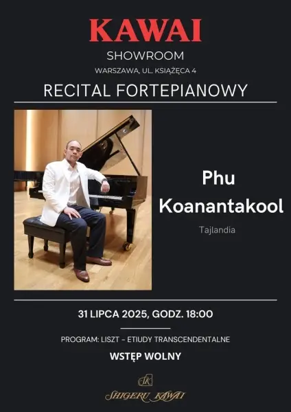 Phu Koanantakool - Recital Lisztowski
