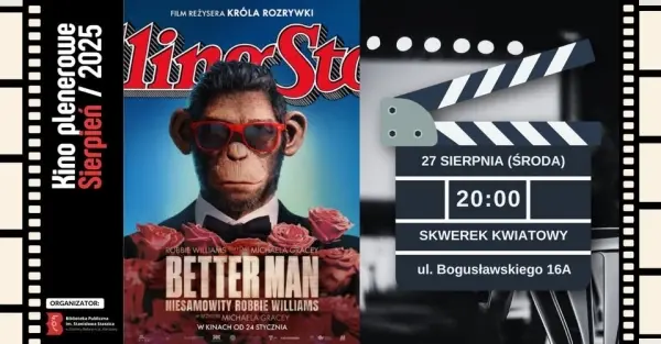 KINO PLENEROWE: Better Man: Niesamowity Robbie Williams