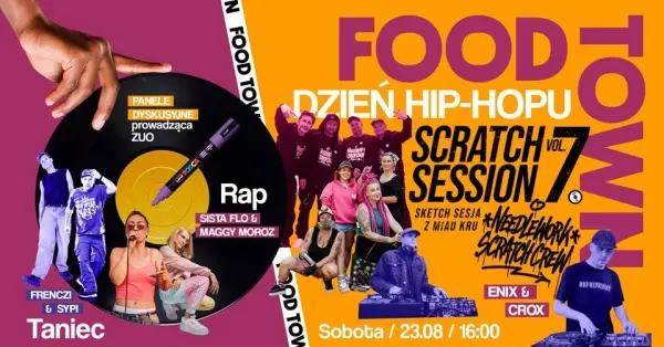 Dzień HIP-HOPU w FOOD TOWN / Skecze & Skrecze z NSC i MIAU KRU