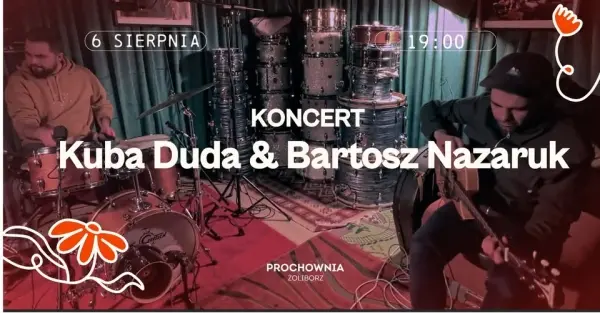 Kuba Duda & Bartosz Nazaruk - koncert w Prochowni Żoliborz