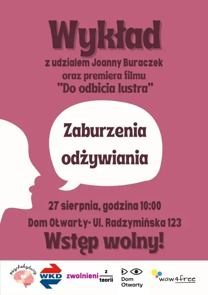 Przedpremiera filmu i wykład o zaburzeniach odżywiania