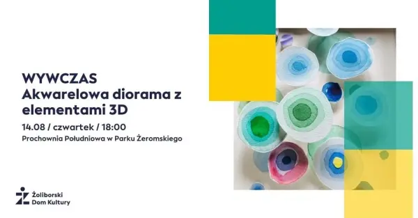 Wywczas - Akwarelowa diorama z elementami 3D