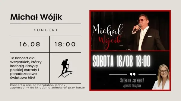 Wieczór z Muzyką – Koncert Michała Wójcika w Południku