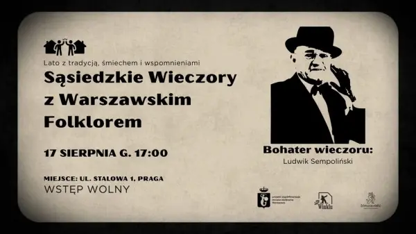 Wieczór sąsiedzki z Ludwikiem Sempolińskim
