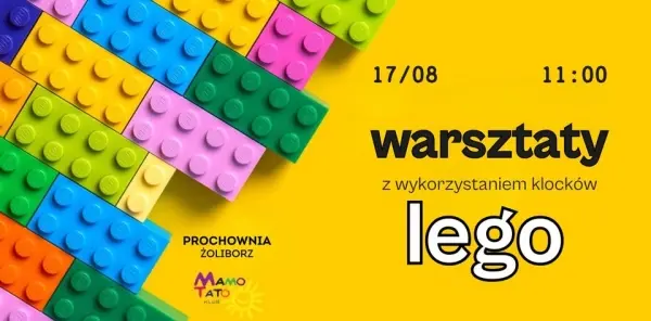 Warsztaty z klockami dla dzieci i dorosłych w Prochowni Żoliborz