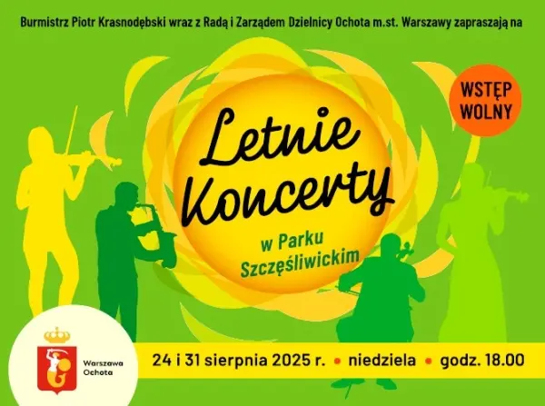 Letnie Koncerty w Parku Szczęśliwickim | „Tanga argentyńskie i nie tylko”