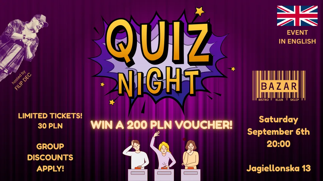 Warsaw Quiz Night (Event in English)