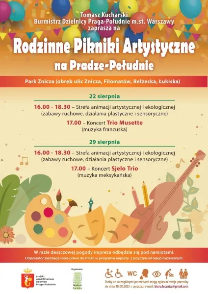 Rodzinny Piknik Artystyczny na Pradze-Południe