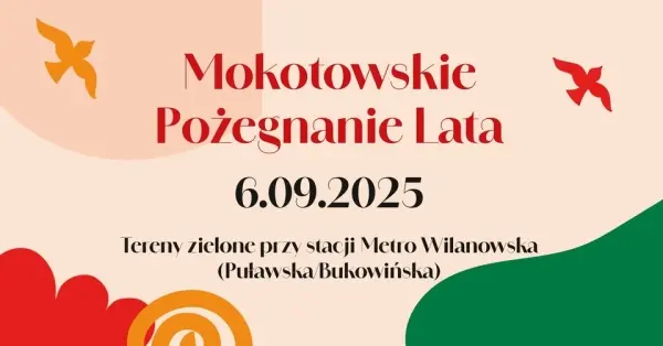 Mokotowskie Pożegnanie Lata 2025