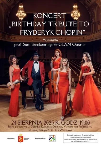 Koncert „Birthday Tribute to Fryderyk Chopin”