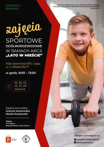 Lato w Mieście | Zajęcia ogólnorozwojowe dla dzieci i młodzieży