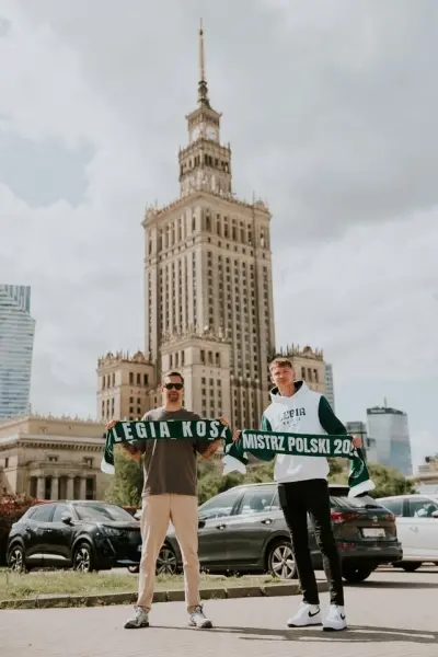 Spacer po Pradze z koszykarską drużyną Legii Warszawa