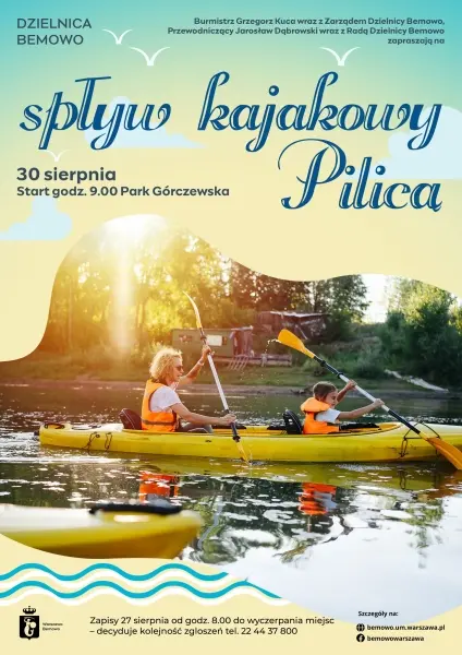 Spływ kajakowy Pilicą