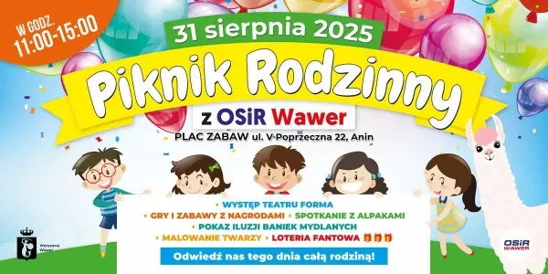 Piknik Rodzinny z OSiR Wawer