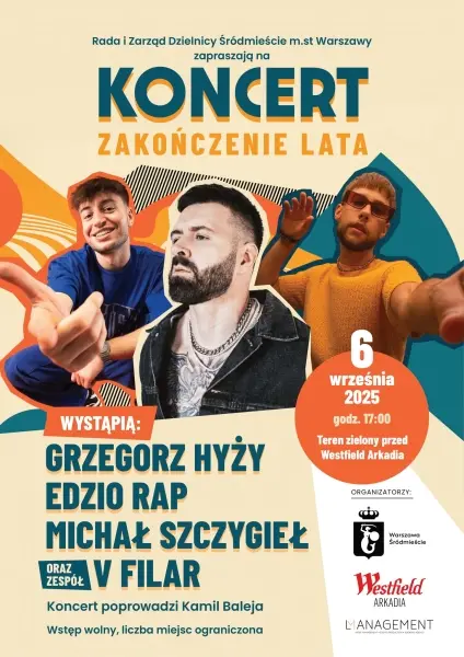 Koncert ZAKOŃCZENIE LATA 2025