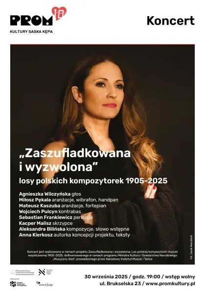 Koncert „Zaszufladkowana i wyzwolona” – losy polskich kompozytorek 1905-2025