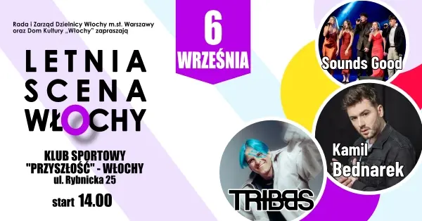 Letnia Scena Włochy 2025 – muzyczne pożegnanie lata w Dzielnicy Włochy